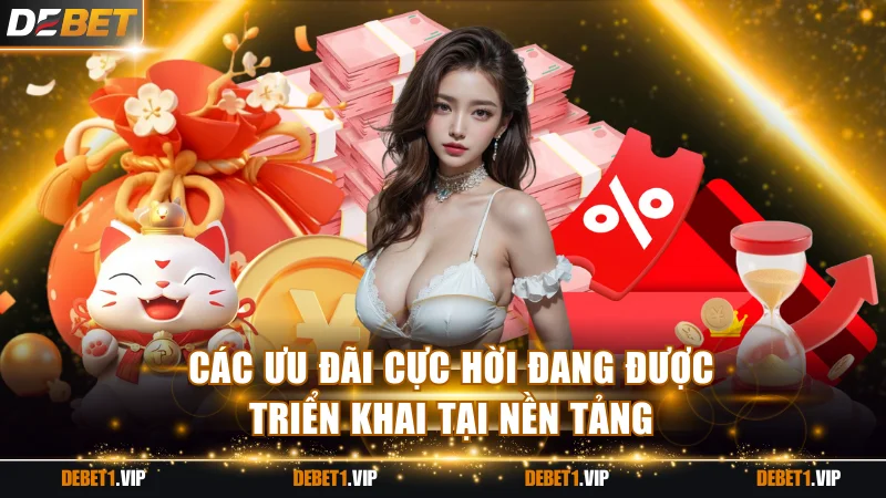 Các ưu đãi cực hời đang được triển khai tại nền tảng